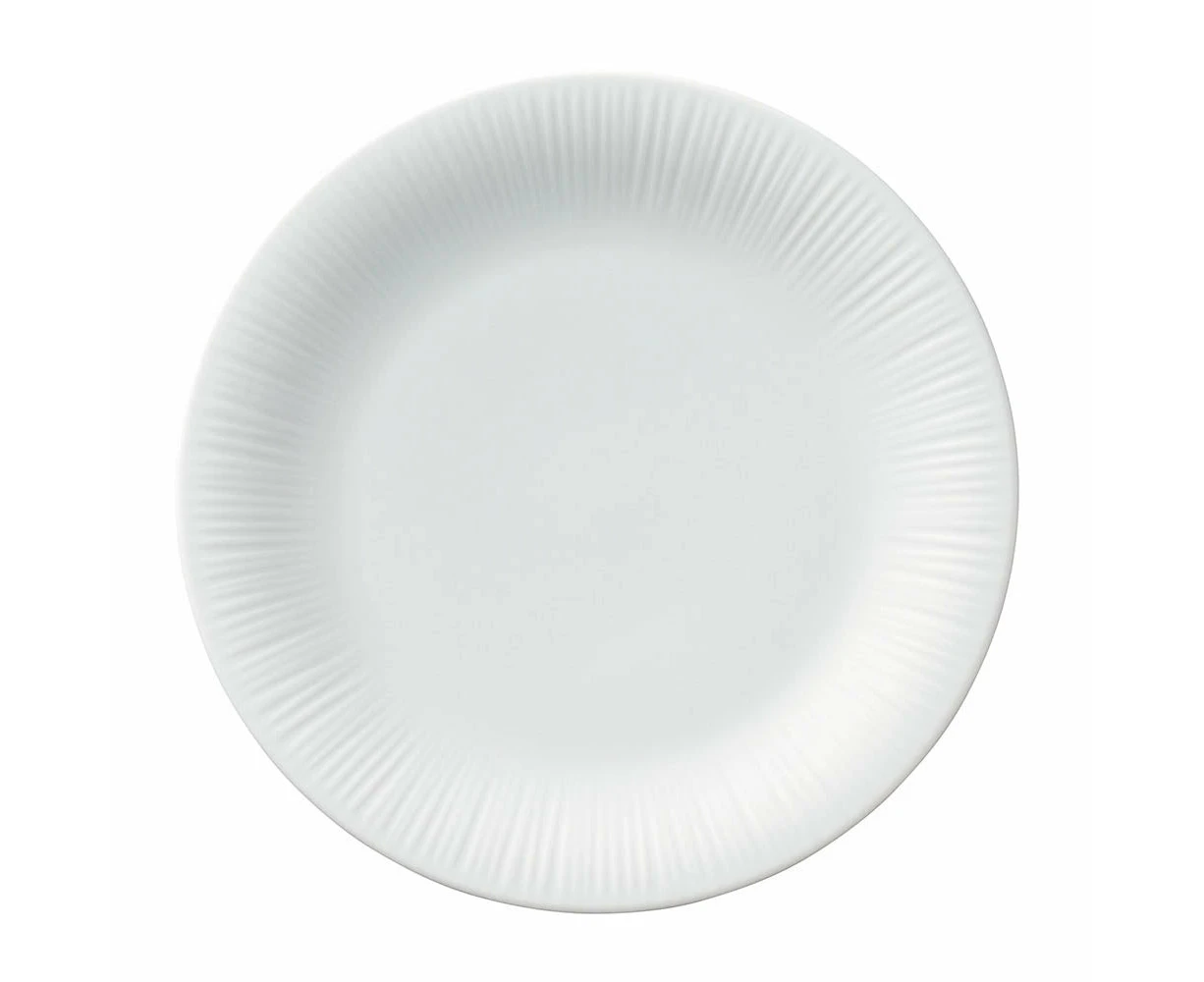 Noritake Conifere Fine White Porcelain Entrée Plate 21cm