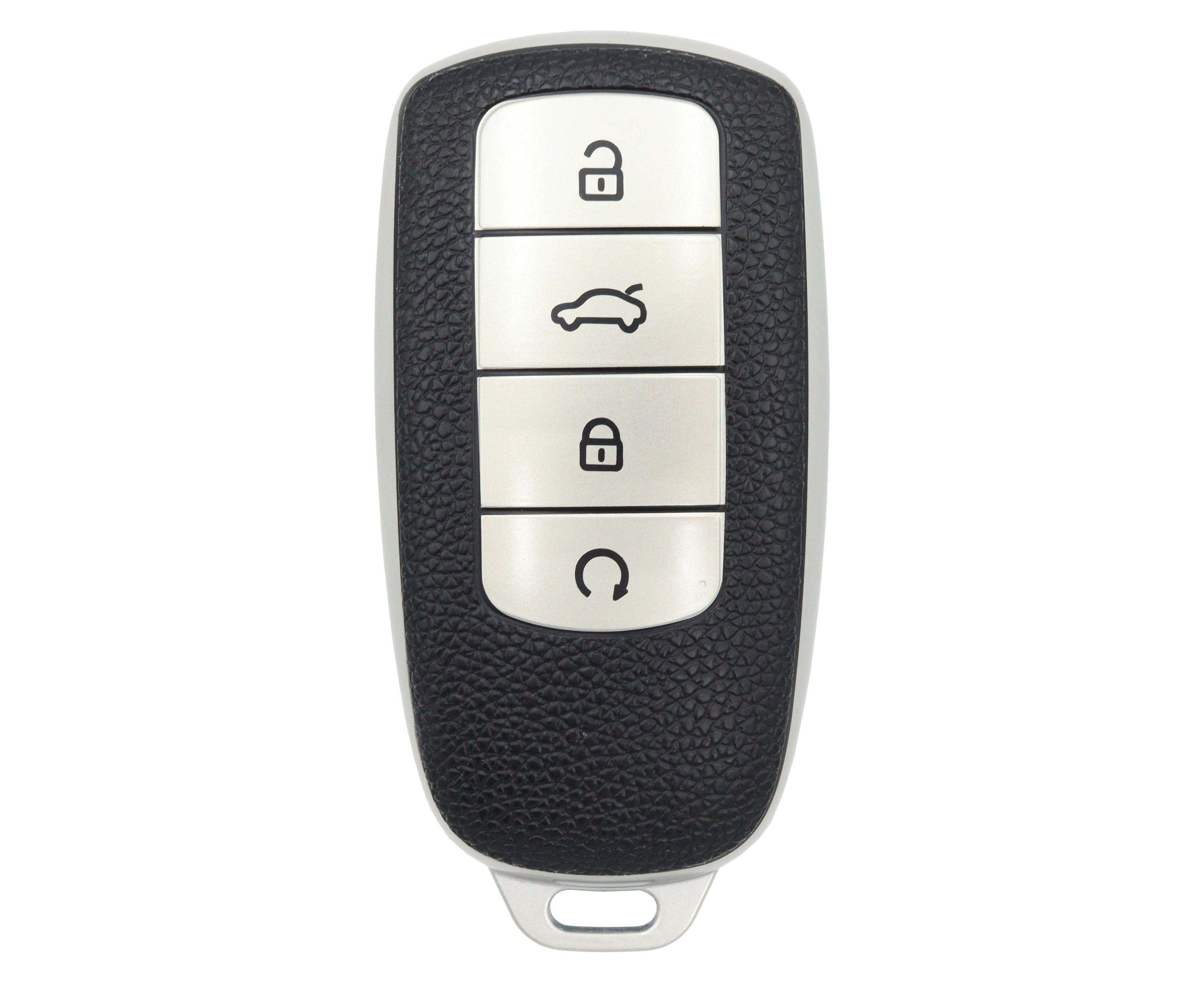 Leather-Like Silver Car Key Sleeve to suit Chery Omoda 5