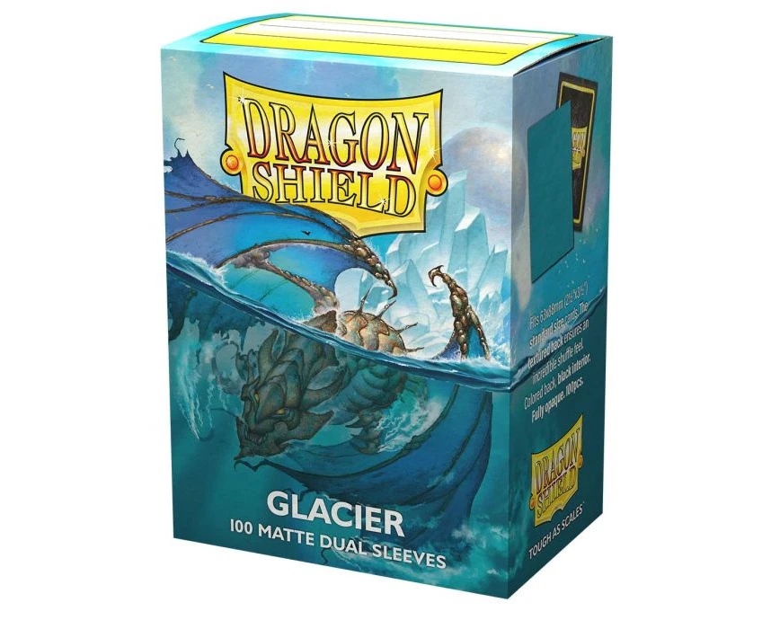 Sleeves Dragon Shield Box 100 Standard Size Dual Matte Glacier Minion