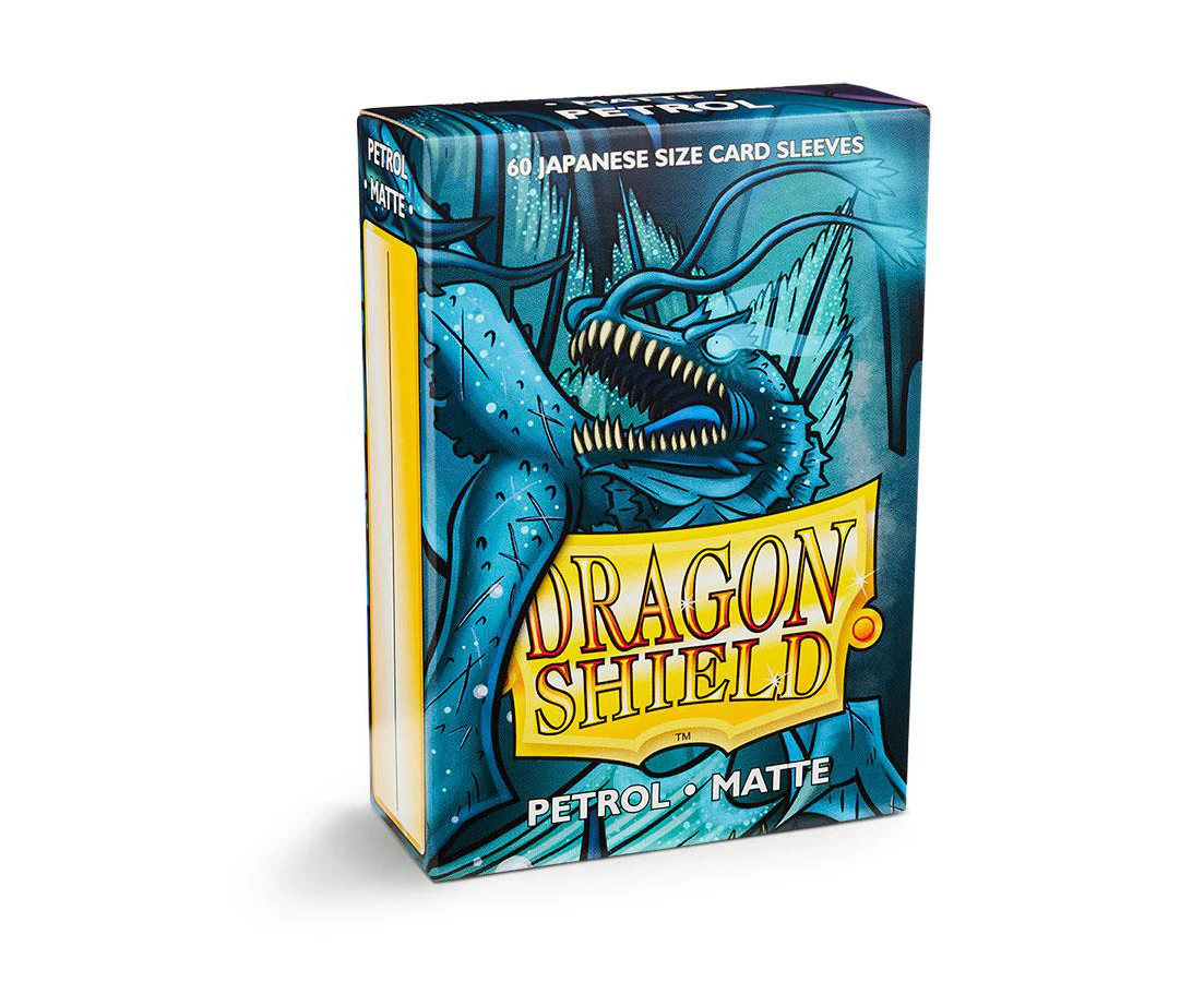 Dragon Shield Japanese Matte Sleeves, 60 Piece (Petrol)