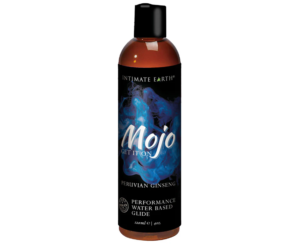 Intimate Earth Mojo Peruvian Ginseng Waterbased Performance Glide 4oz