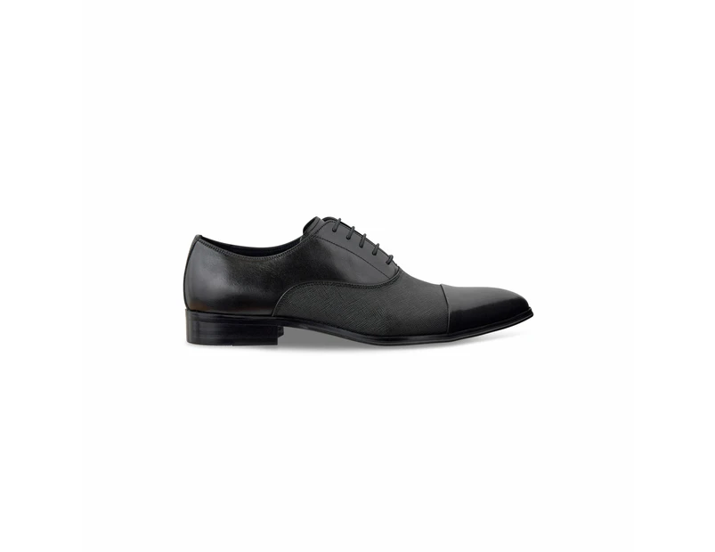 Lluis Shoes & Co Porto Dress Shoe Black Genuine Leather