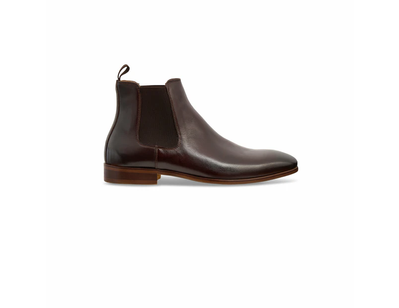 Lluis Shoes & Co Figo Boots Coffee Genuine Leather