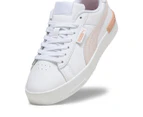 Puma Youth Girls' Jada Sneakers - White/Frosty Pink/Poppy Pink