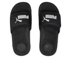 Puma Youth Boys' Cool Cat 2.0 V Slides - Puma Black/Puma White