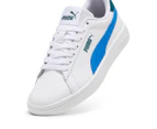 Puma Youth Boys' Smash 3.0 Sneakers - Puma White/Hyperlink Blue/Cold Green