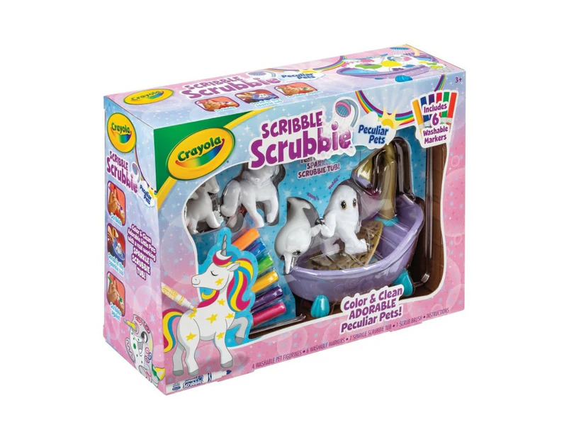 Crayola Scribble Scrubbie Peculiar Pets Sanctuary Kit