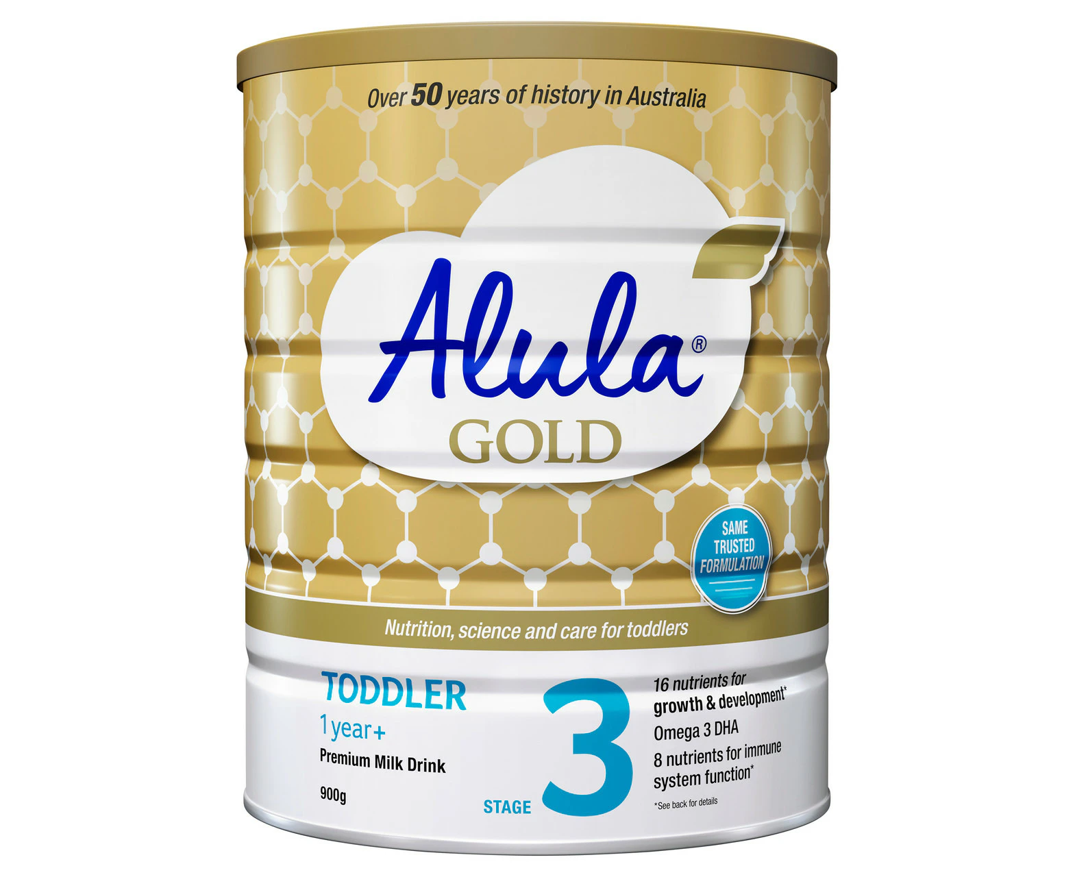 Alula Gold Stage 3 Toddler Premium Milk Drink 1 Year+ 900g