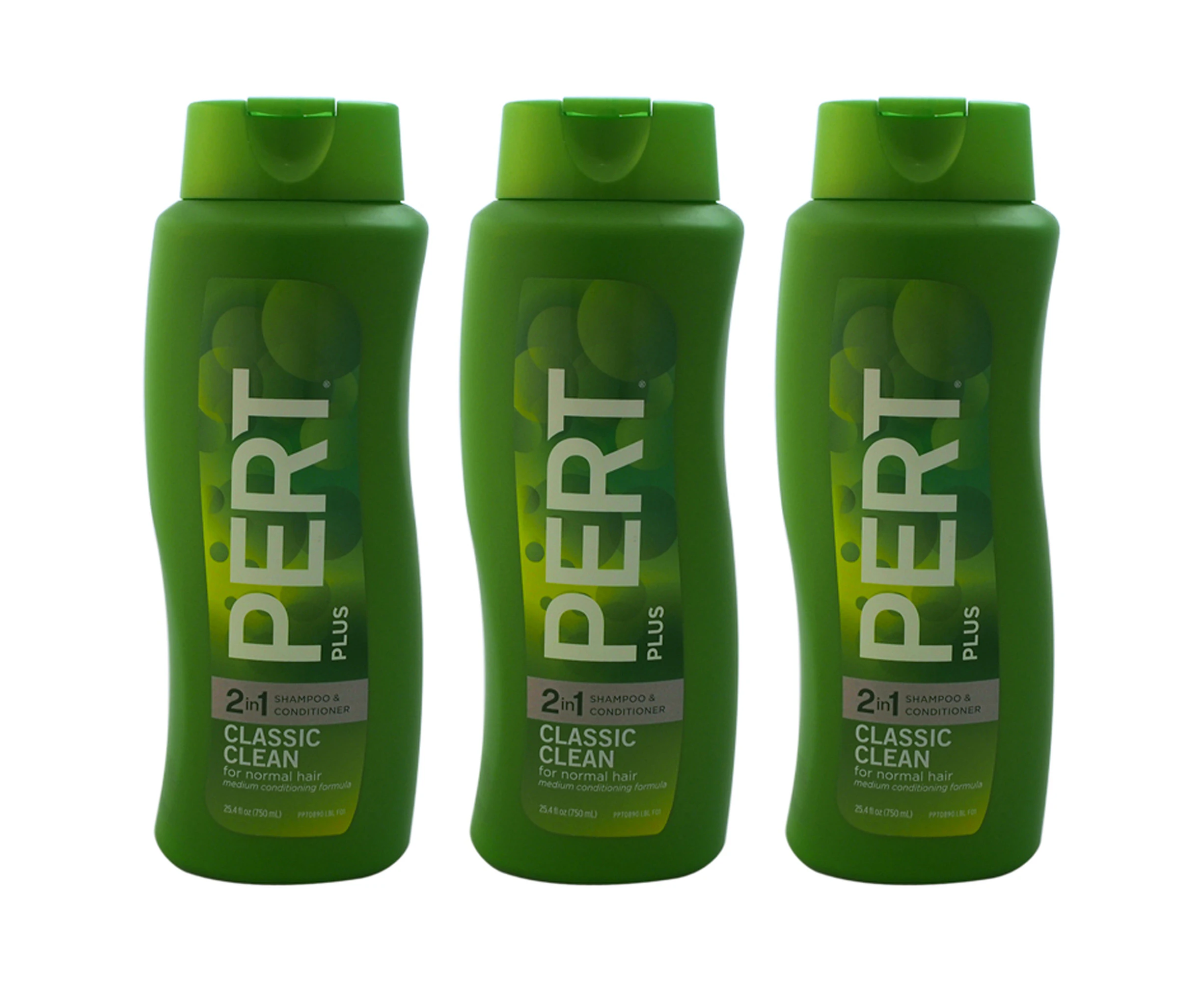 Classic Clean 2 in 1 Shampoo and Conditioner by Pert for Unisex - 25.4 oz Shampoo and Conditioner - Pack of 3