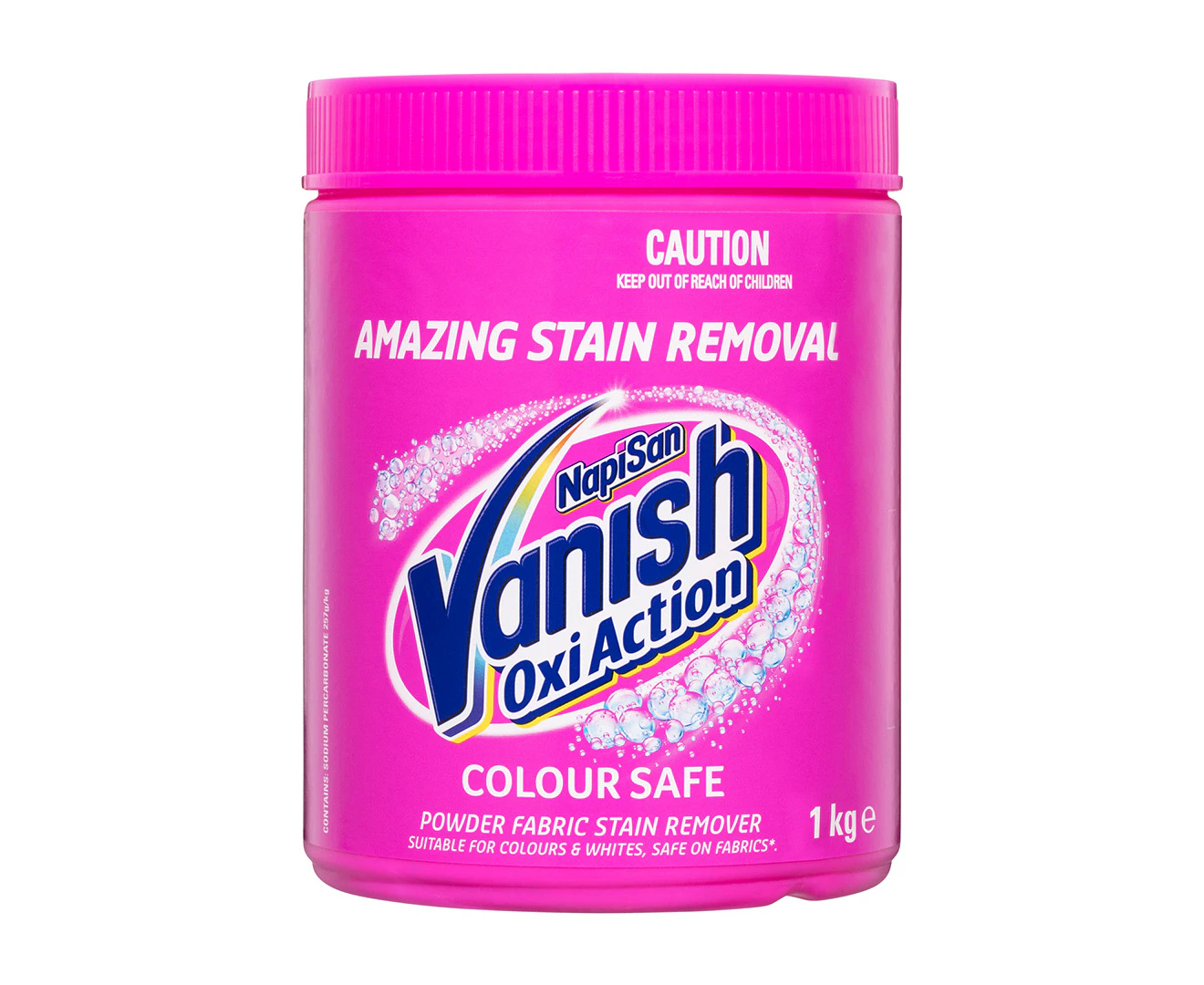 Vanish NapiSan Oxi Action Front & Top Loader Laundry Powder 1kg