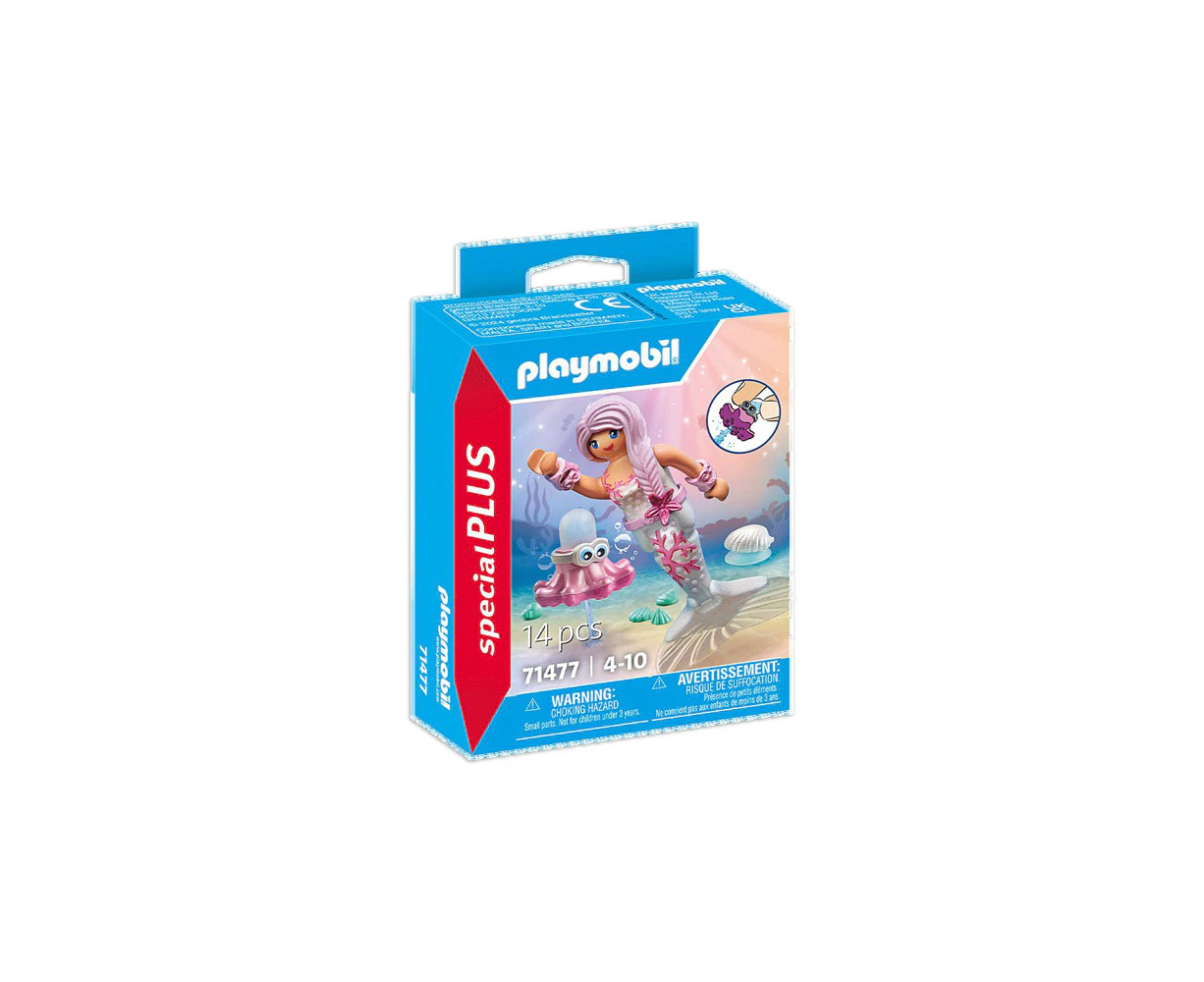 Playmobil Mermaid w/ Water Spray Octopus Kids/Childrens Play Toy Playset 4+