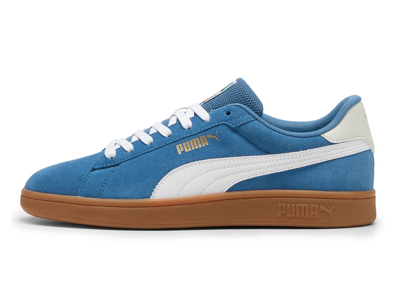 Puma Unisex Smash 3.0 Year of Sports Sneakers Blue Horizon Puma White Gum Catch