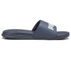 Puma Unisex Popcat 20 Slides - Inky Blue/Puma White