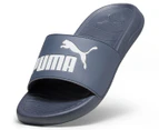 Puma Unisex Popcat 20 Slides - Inky Blue/Puma White