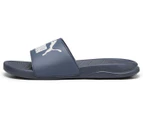 Puma Unisex Popcat 20 Slides - Inky Blue/Puma White