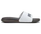 Puma Unisex Popcat 20 Slides - Puma White/Dark Coal