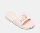 Puma Women's Cool Cat 2.0 Slides - Cloud Pink/Rose Gold