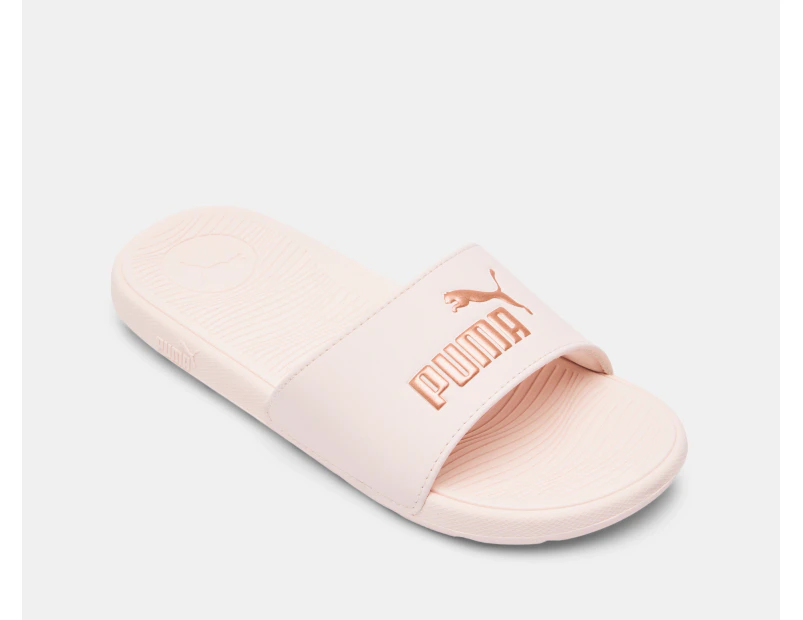 Puma Women s Cool Cat 2.0 Slides Cloud Pink Rose Gold Catch