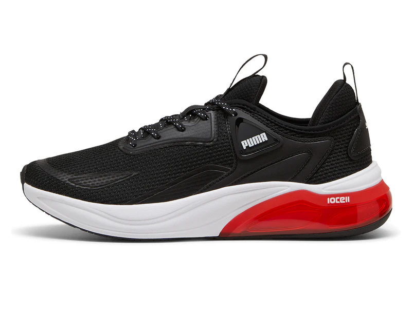 Puma Unisex Cell Thrill Running Shoes - Puma Black/For All Time Red