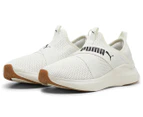 Puma Women's Softride Harmony Slip On Runners - Warm White/Black