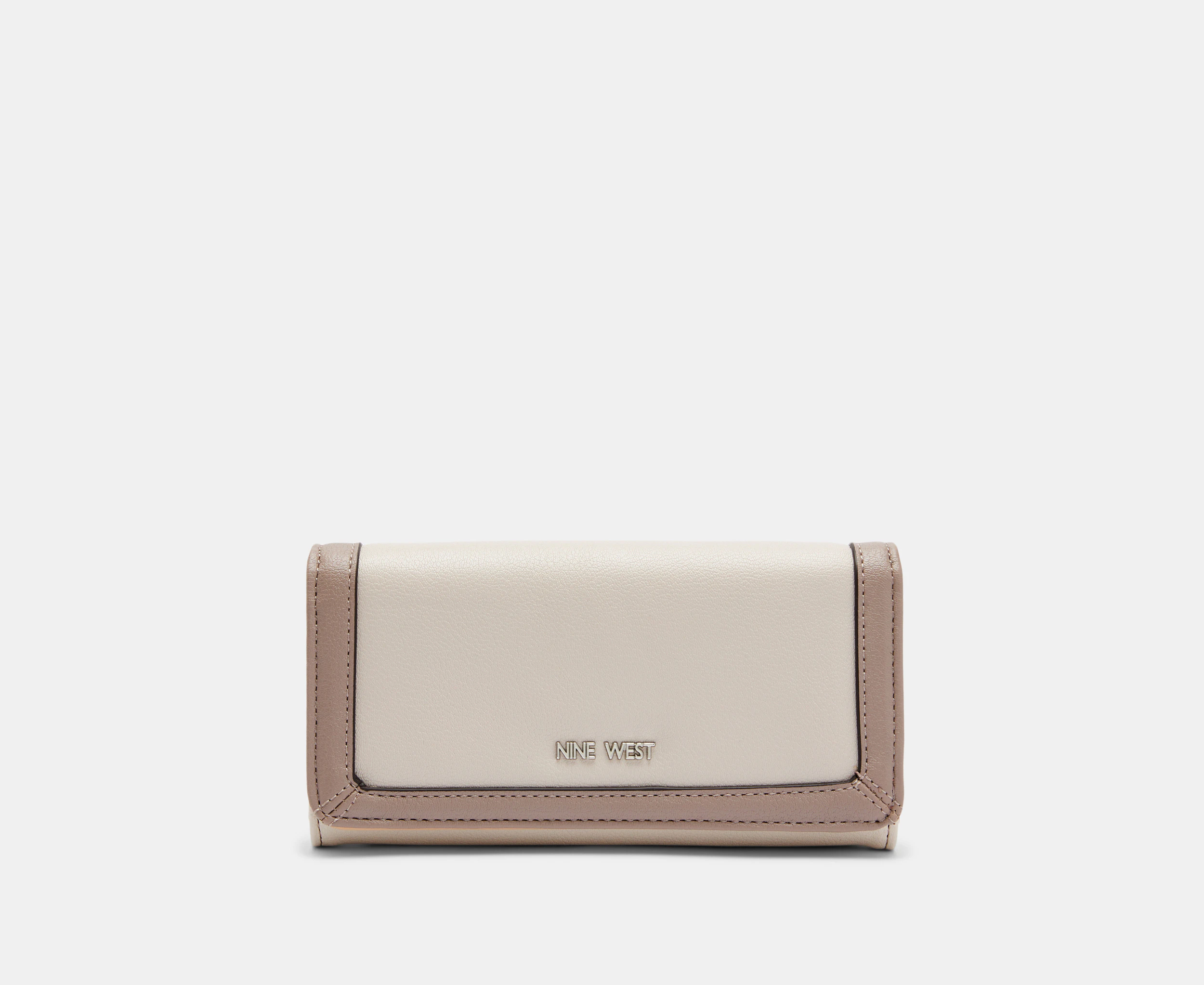 Nine West Zuri Organiser Wallet - Cement/Multi