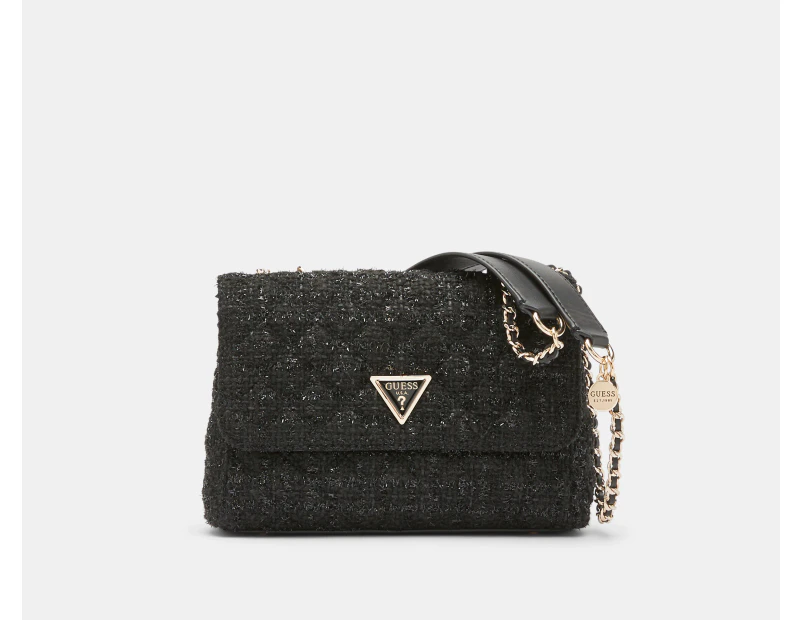 GUESS Giully Convertible Crossbody Bag - Black