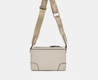 Nine West Ellis Double Zip Crossbody Bag - Milk