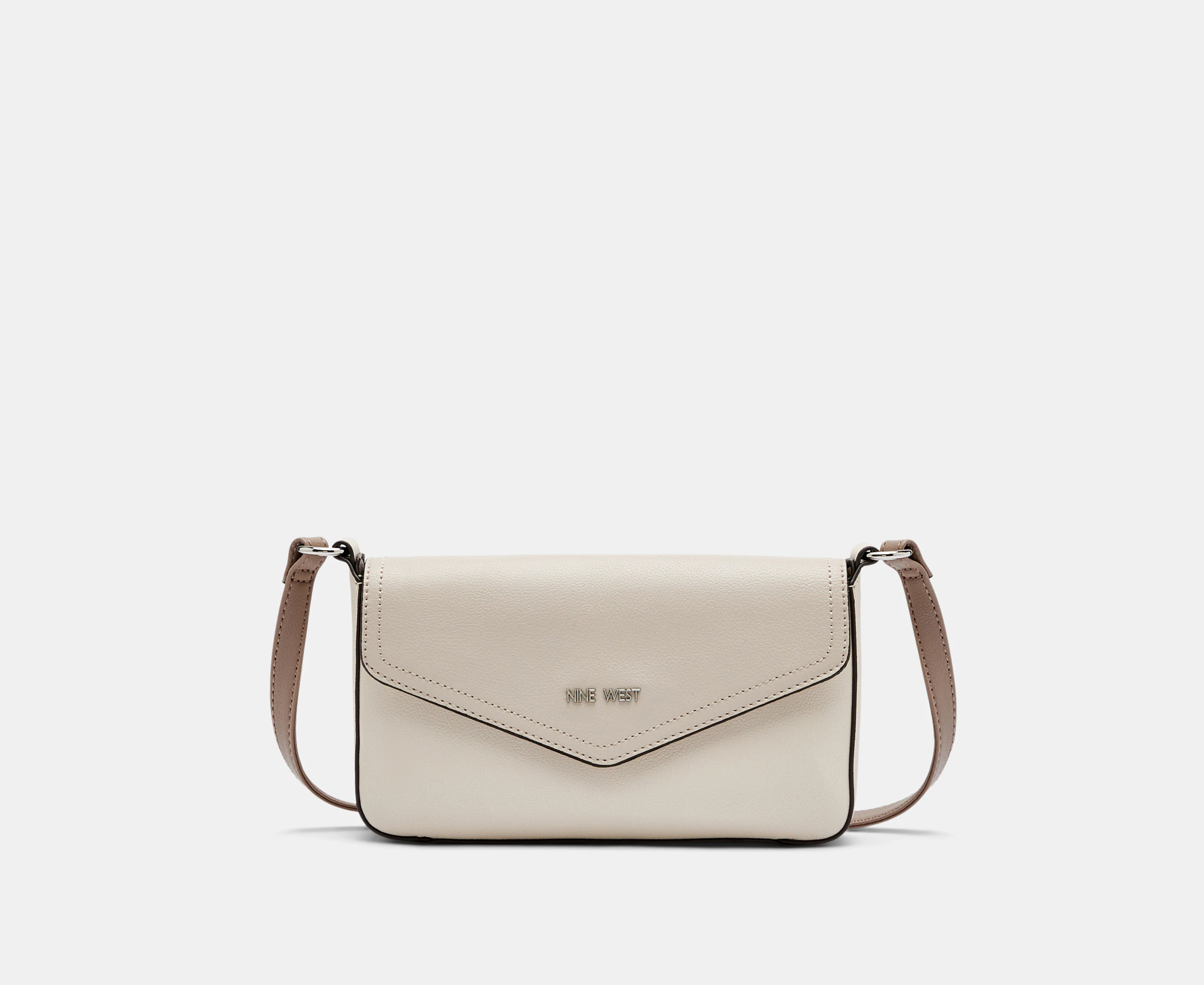 Nine West Bowie Mini Flap Crossbody Bag - Cement/Multi