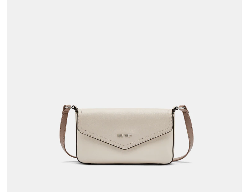 Nine West Bowie Mini Flap Crossbody Bag - Cement/Multi