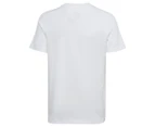 Adidas Youth Essentials Big Logo Tee / T-Shirt / Tshirt - White/Black