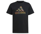 Adidas Youth Boys' Camo Graphic Tee / T-shirt / Tshirt - Black