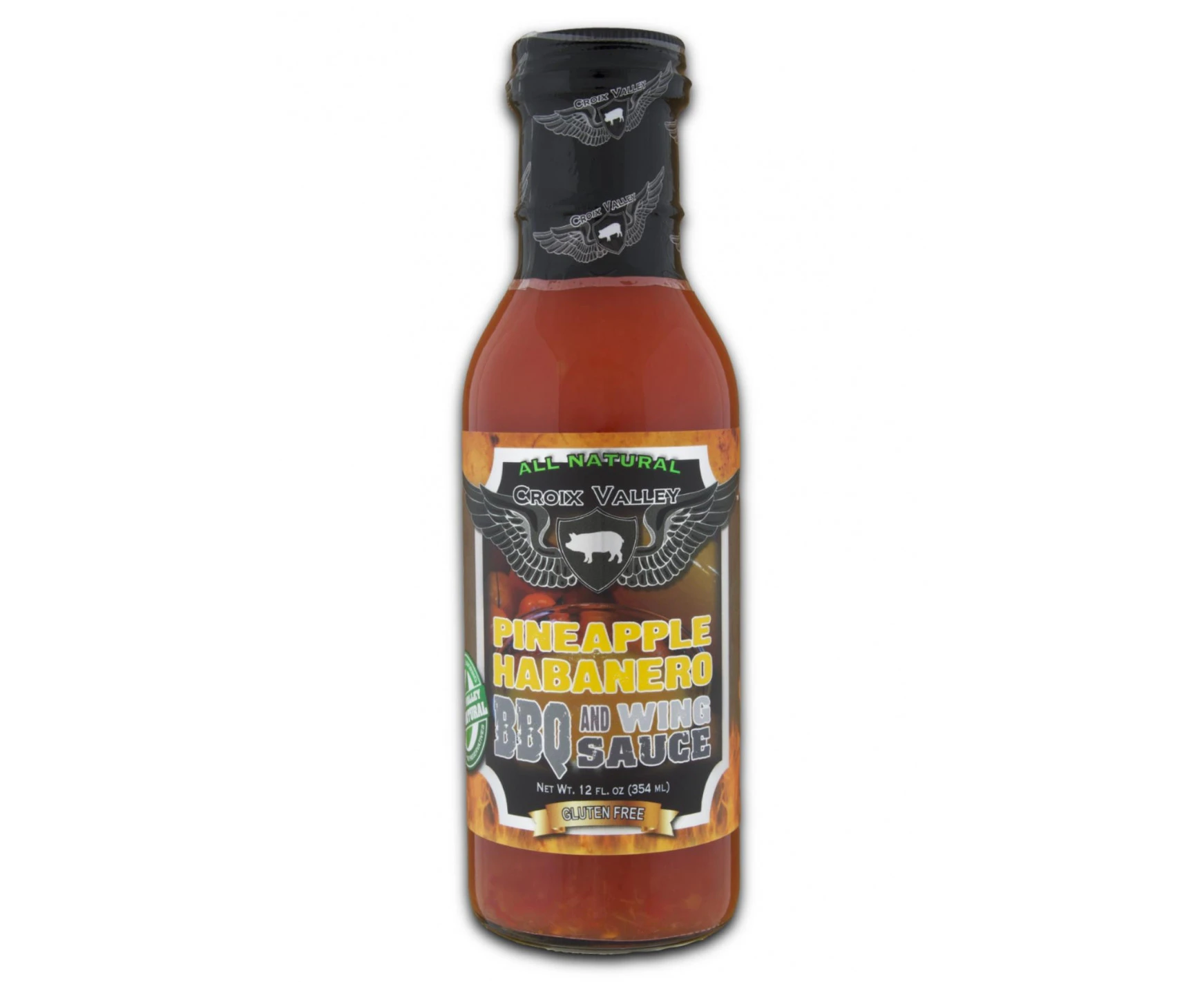 Croix Valley Pineapple Habanero BBQ and Wing Sauce 354mL x 1