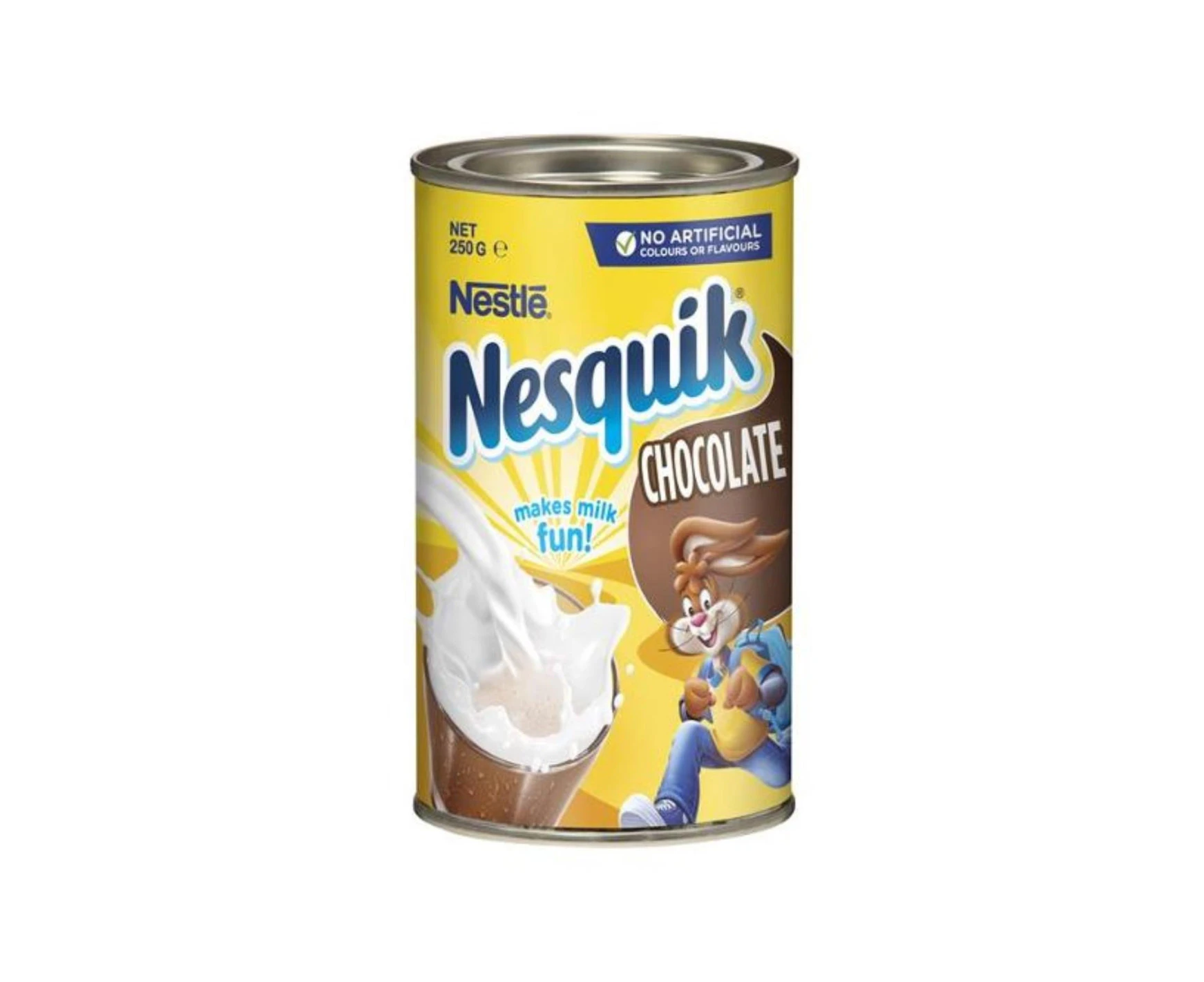 Nestle Nesquik Chocolate Tin 250g x 1