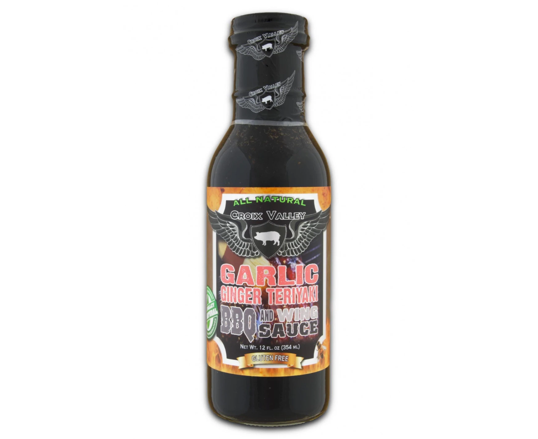 Croix Valley Garlic Ginger Teriyaki BBQ and Wing Sauce 354mL x 1