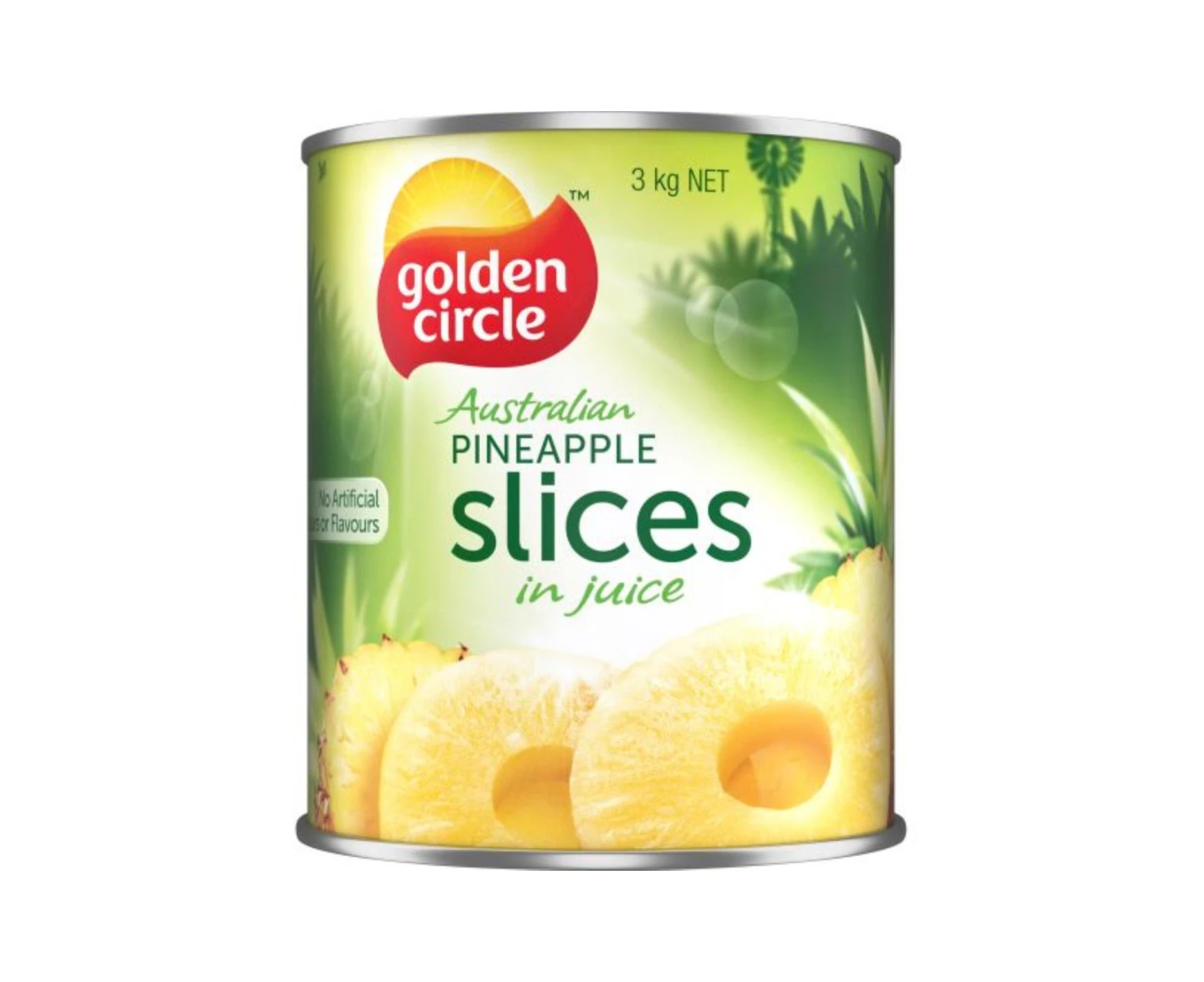 Golden Circle Australian Pineapple Slices In Juice 3kg x 1