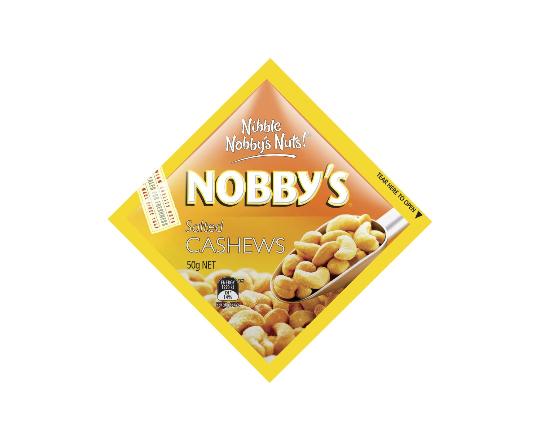 Nobby's Salted Cashews 50g x 12