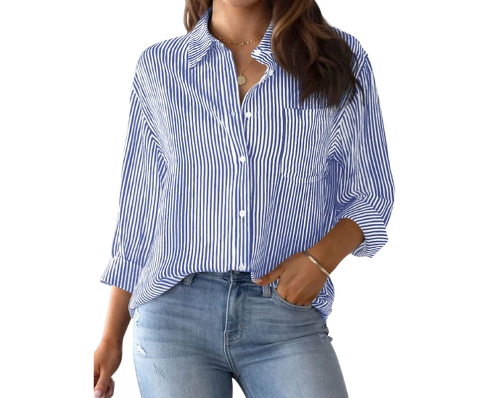 Classic Stripe Long-Sleeved Shirt