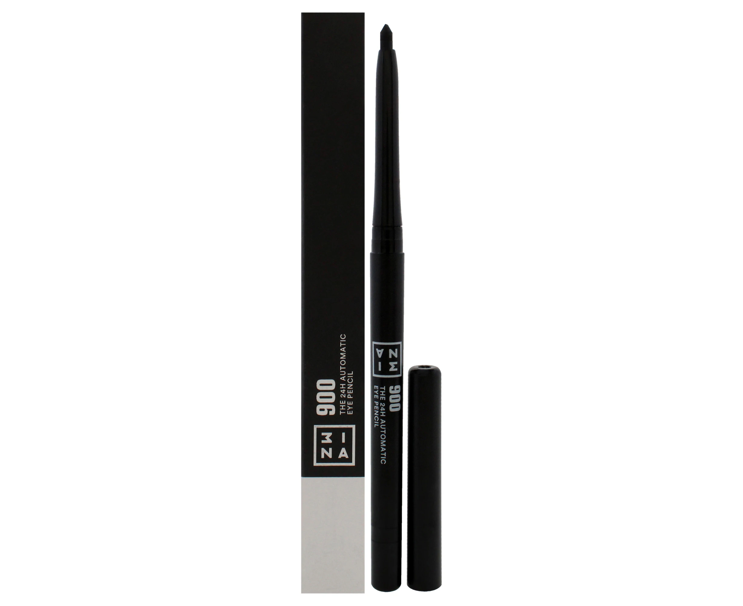 The 24H Automatic Eyebrow Pencil - 900 Black by 3INA for Women - 0.01 oz Eyebrow Pencil