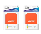 2 Packs Ultimate Guard Orange Card Dividers (10) Standard Size Individual Pack