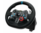 Logitech G29 Driving Force Racing Wheel for PS5, PS4, PC + Logitech Driving Force Shifter