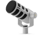 Rode PodMic White Dynamic Podcasting Microphone