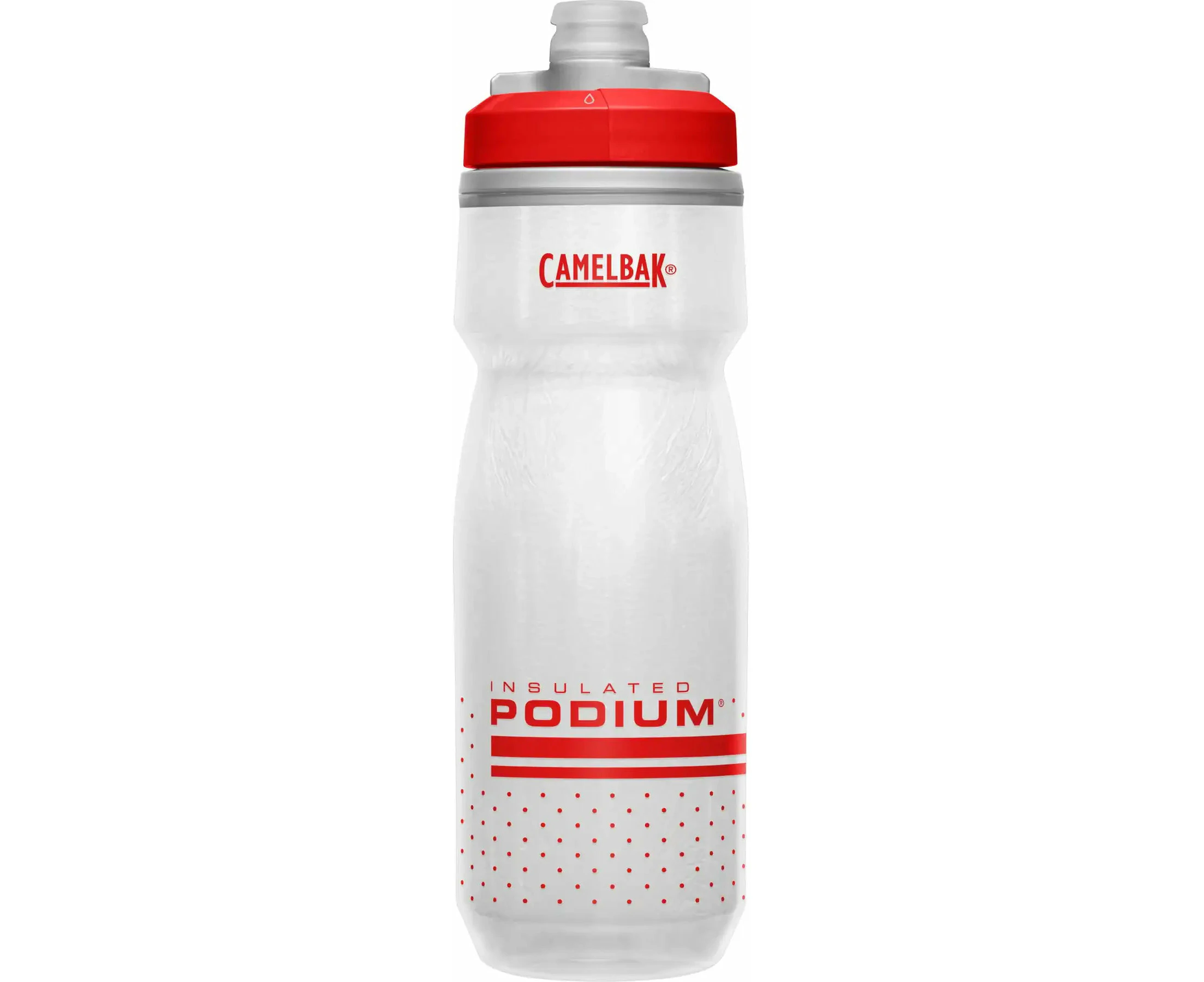 Camelbak Podium Chill Bottle - Fiery Red/White