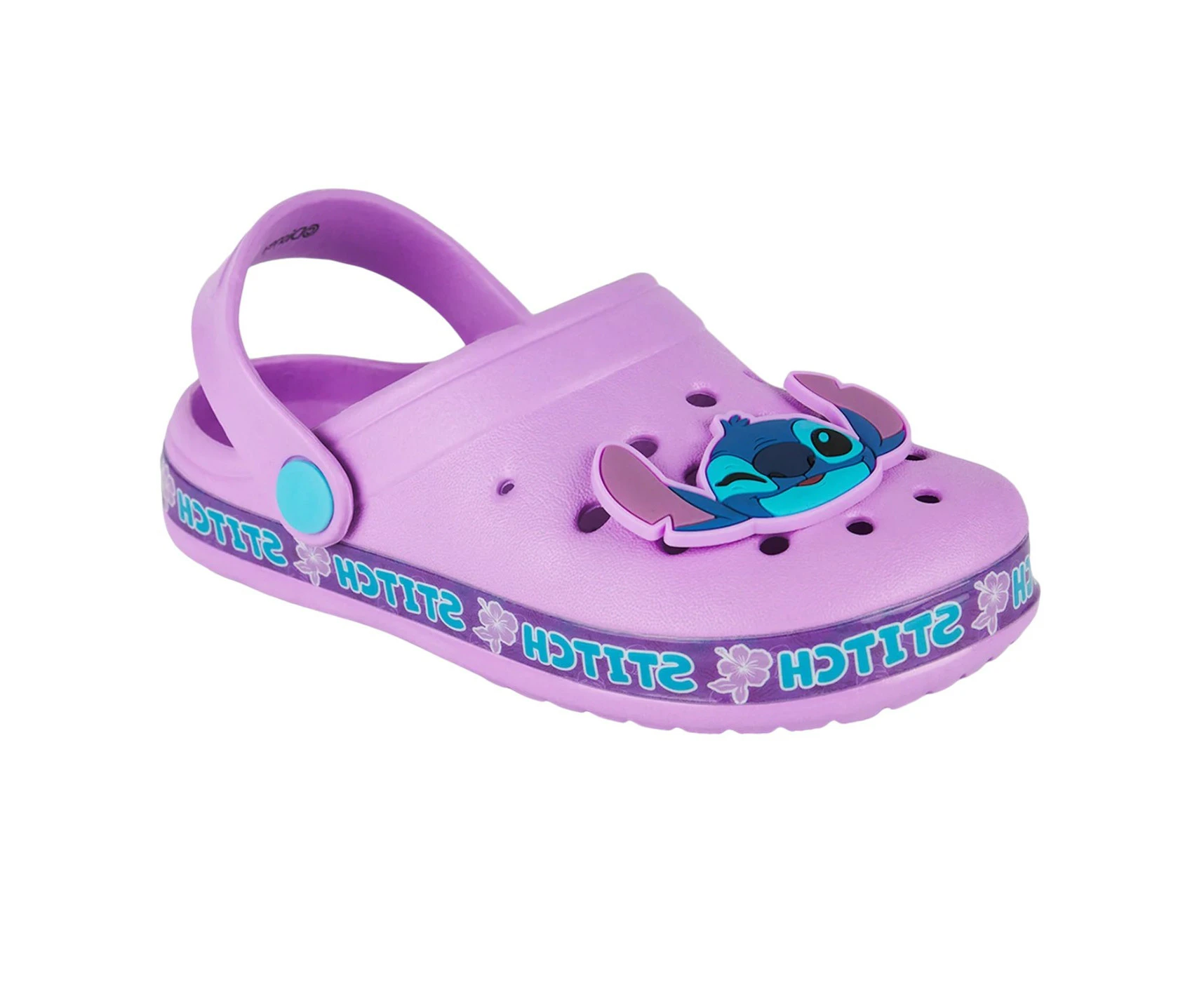 Lilo & Stitch Girls Clogs (Purple) - NS8454