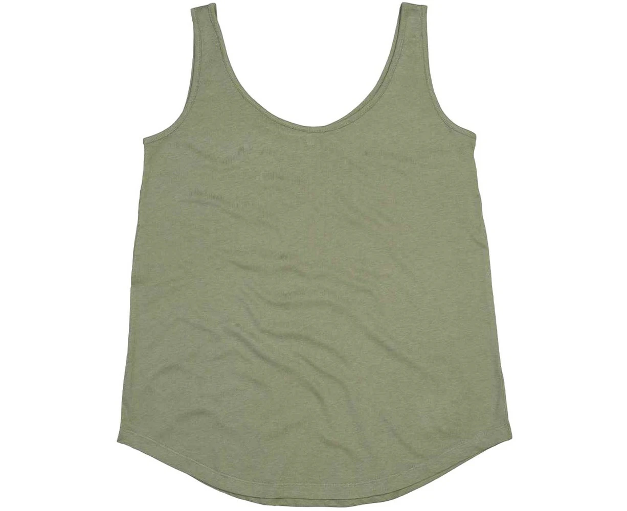 Mantis Womens Loose Fit Vest (Soft Olive) - PC3733