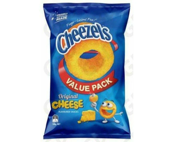 Cheezels Cheese 12 X 190G