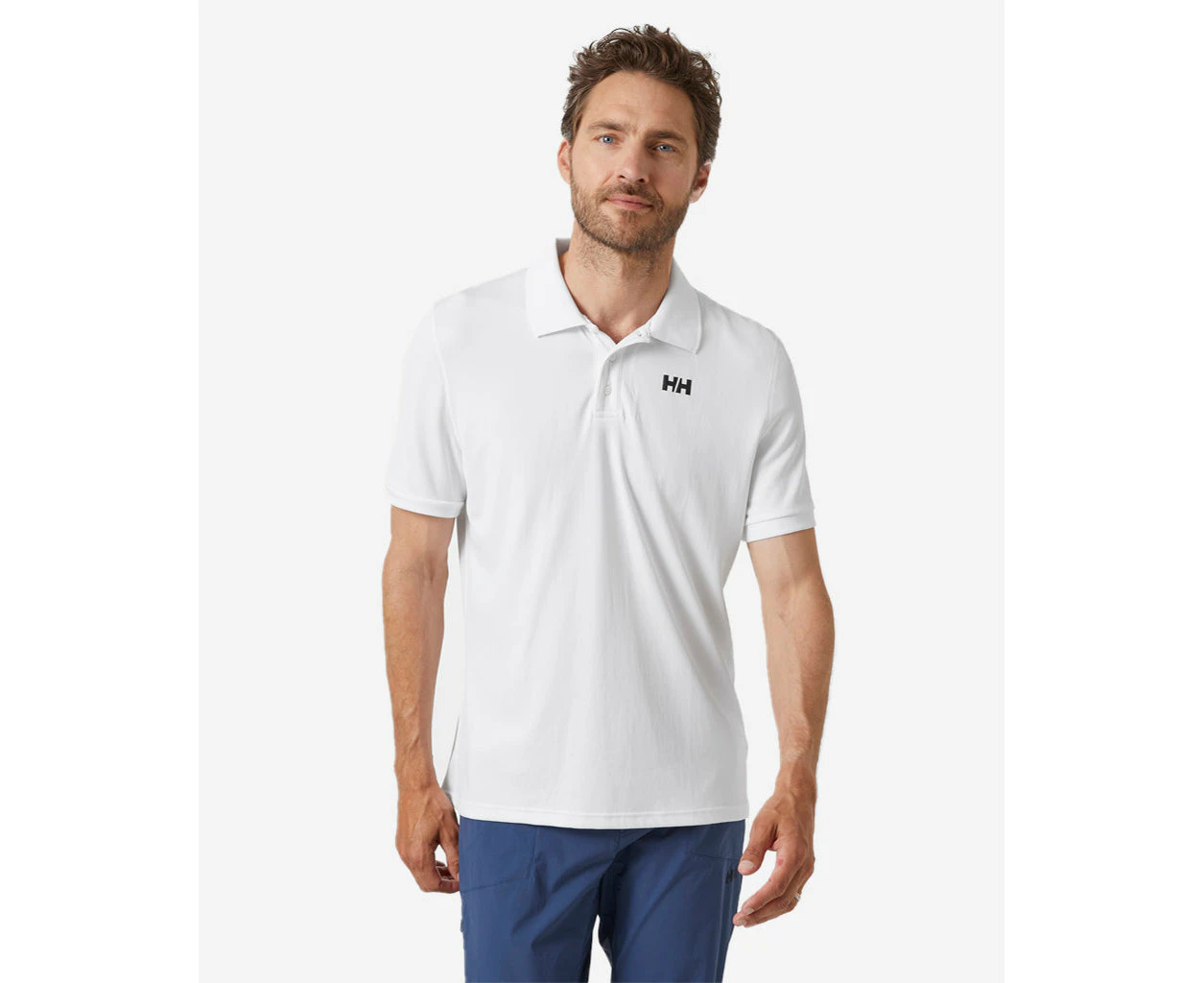 Helly Hansen Mens Hh Lifa Active Solen Ss Polo, 002 White