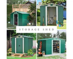 Outdoor Metal Shed Garden Tool Equipment Storage House Shelter Sliding Doors