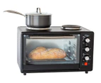 Healthy Choice Portable Electric Oven w/ Rotisserie 34L