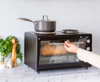 Healthy Choice Portable Electric Oven w/ Rotisserie 34L