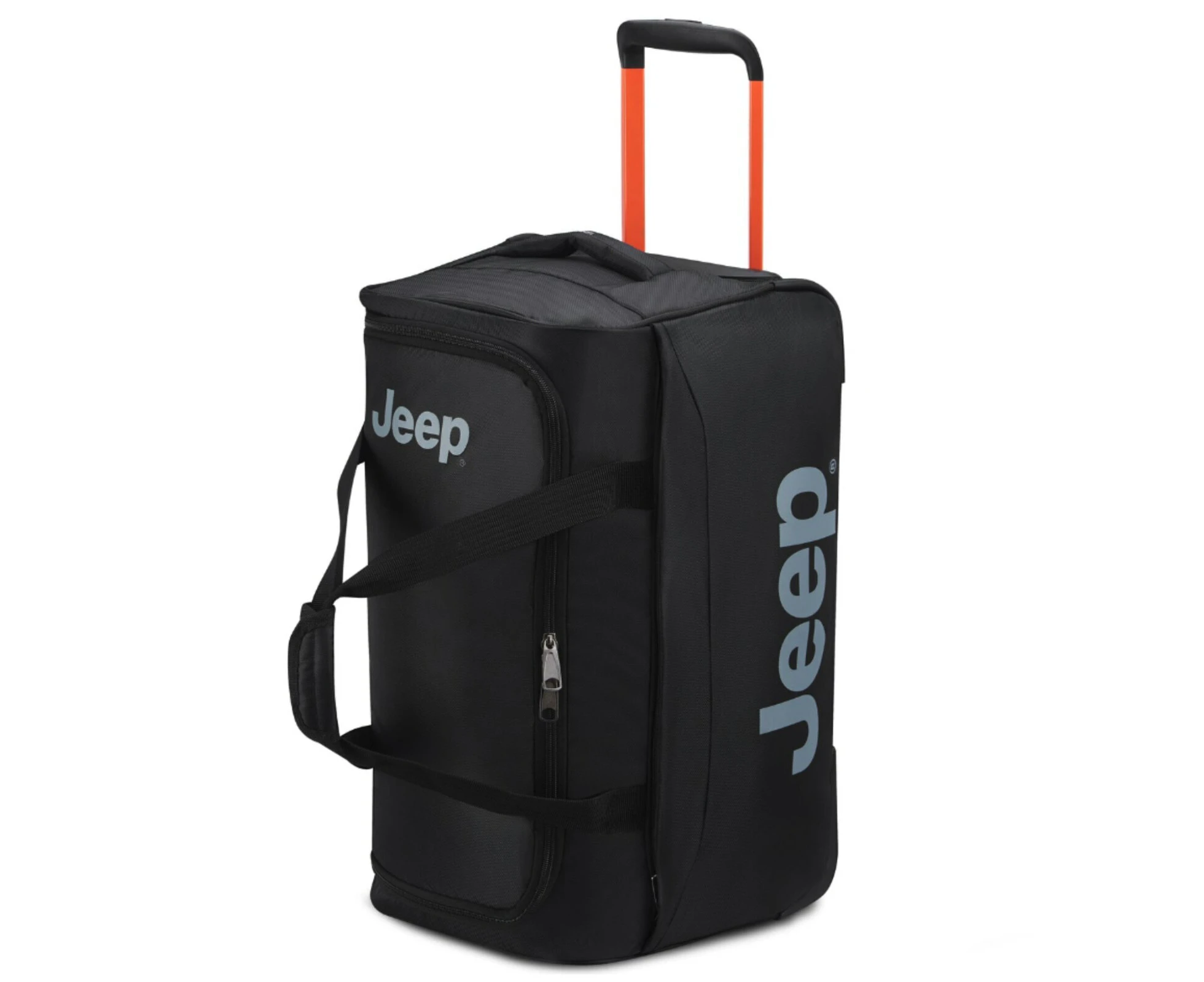 Jeep 55 cm 2-Wheel Rolling Duffle Bag - Black (JS009D)